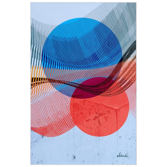 Empire Art Direct 5ft. x 7.5ft. Ephemeral Sunset I Washable Tapis D'Art Area Rug